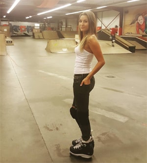 Interview Nathalie Belgische skatebabe